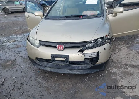 2007 Honda Civic Lx z USA, uszkodzony, nr VIN 1HGFA16597L041687